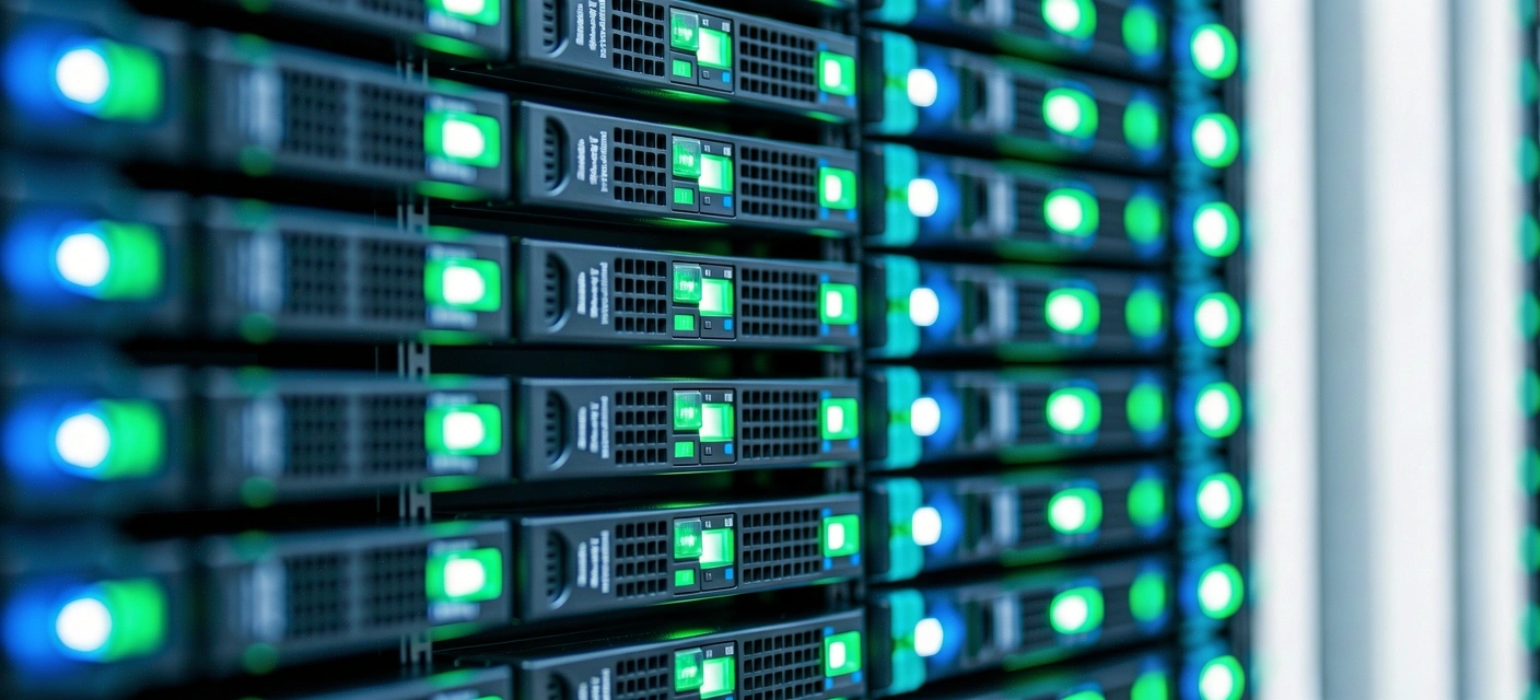 Server hardware representing data lab infrastructure